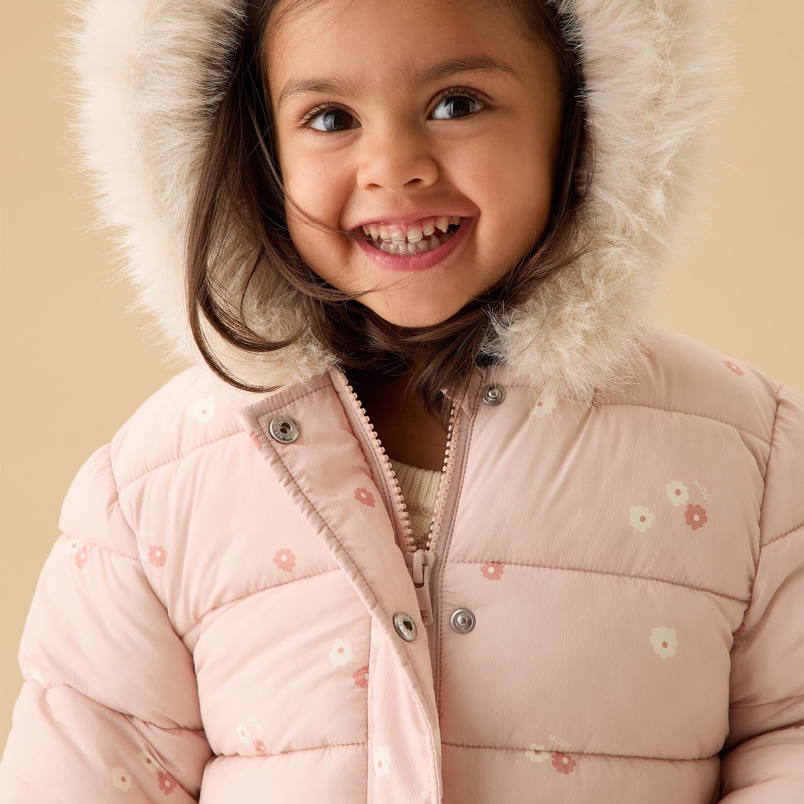 MORI Floral Padded Coat