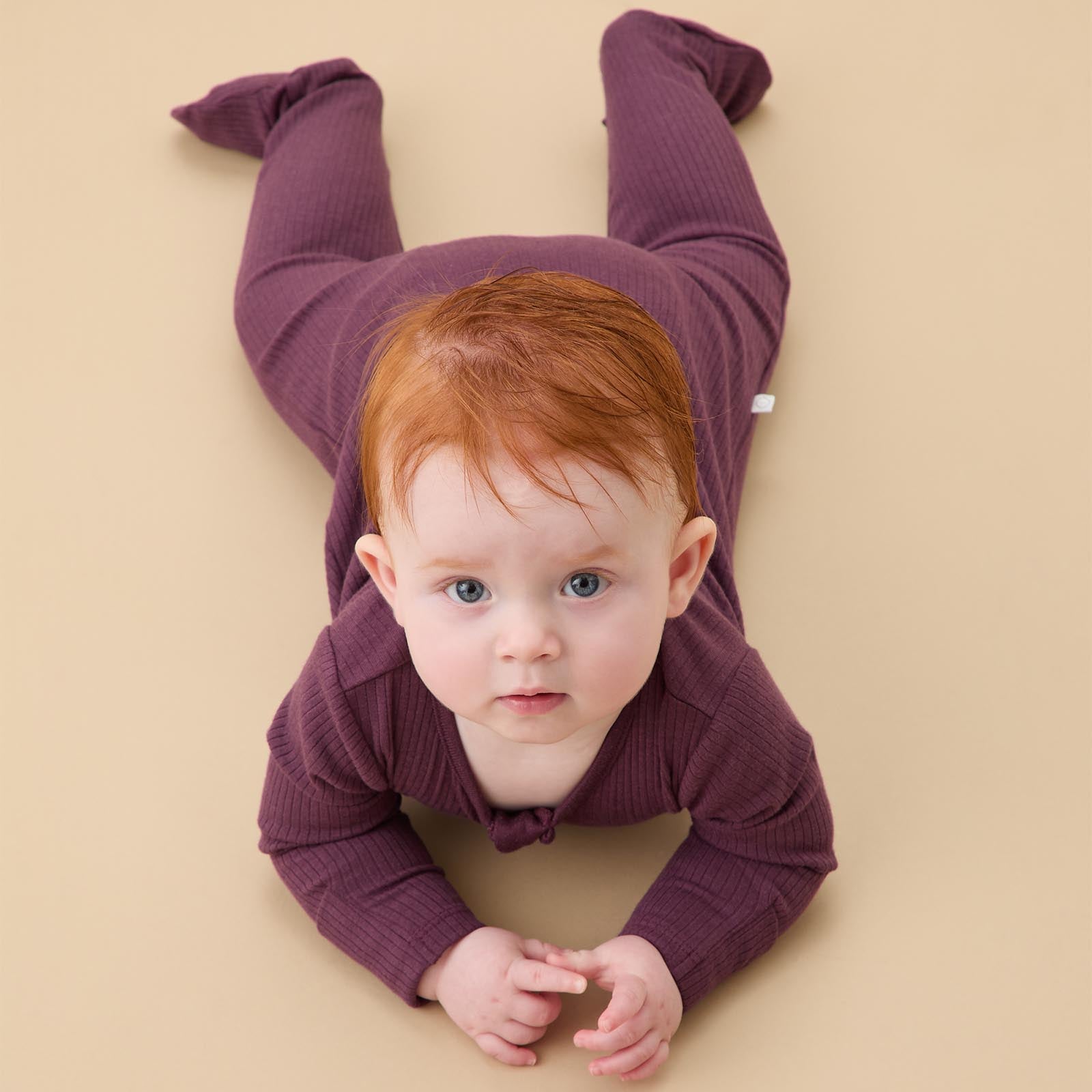 Ribbed Clever Zip Sleepsuit